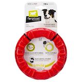 Ferplast Smile Aromalı Halka Köpek Oyuncağı , Kırmızı, M