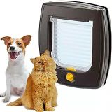 Ferplast Swıng 3 Kedi-Köpek Kapısı,Kahve,14,8X14,5, Standard, Kahverengi