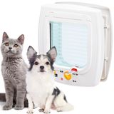 Ferplast Swıng 5 Kedi-Köpek Kapısı, Beyaz, 13,5X13,7, Standard