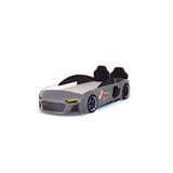 Ferramini Gri Arabalı Yatak V12 Audi Full Ledli Kumandalı Ve Müzikli