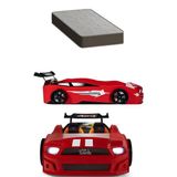 Ferramini Kırmızı Arabalı Yatak Sport Mst Işıklı Ortopedik Yatak - 90 x 190 cm