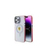 Ferrari Ferrari Iphone 15 Pro Max Contrast Bumper Sf Ring Magsafe Uyumlu Telefon Kılıfı - Kırmızı