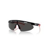Ferrari FZ6004U Oval Siyah Unisex Güneş Gözlüğü