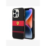 Ferrari iPhone 14 Pro Max Yatay Çizgili MagSafe Uyumlu Kılıf