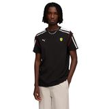 Ferrari MT7 Erkek Siyah Günlük Stil T-Shirt 63583601