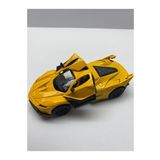Ferrari Sesli Işıklı Ön Kapılar Açılır Metal Oyuncak Araba Diecast Model Araç 11cm