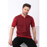 Ferraro Tarçın/laci Polo Yaka Fermuarlı %100 Pamuk Erkek Triko T-shirt