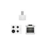 Ferre Altus Ala 322 W Fırın 189 Dw Ocak 570 W Davlumbaz Beyaz Ankastre Set
