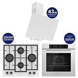 Ferre Chef Edition Turbolu Beyaz 3'lü Ankastre Set QBL62CB-LN386-D078SA
