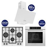 Ferre Chef Edition Turbolu Beyaz 3'lü Ankastre Set QBL62CB-LN386-D087SA