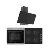 Ferre Eko Siyah Ankastre Set (XE61MDV-CS205-D077)