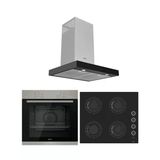 Ferre Eko Siyah Ankastre Set (XE61MDV-CS205-D100)