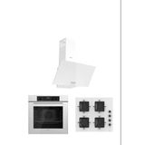 Ferre Ferre Flowart Serisi (Qbl63cb-Ss206-D087) Ankastre Set