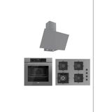 Ferre Ferre Flowart Serisi (Qbl63cpr-Sc408-D079) Ankastre Set
