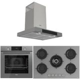 Ferre Flowart Mega RS038 - QMS63CPR - D1021 3'lü Gri Ankastre Set