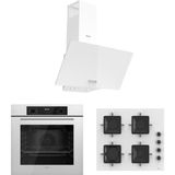 Ferre Flowart Serisi (QBL63CB-SS206-D087) Ankastre Set