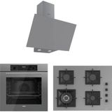 Ferre Flowart Serisi (QBL63CPR-SC408-D079) Ankastre Set