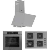 Ferre Flowart Serisi (QBL63CPR SC408 D088) Ankastre Set