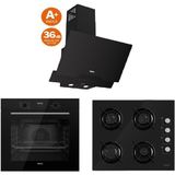 Ferre Flowart Serisi (Qbl63cs 2140 D063) Ankastre Set