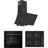 Ferre Flowart Serisi (QBL63CS-SS205-D086) Ankastre Set
