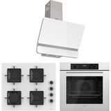 Ferre Flowart Ventora Elite Beyaz 3'lü Ankastre Set ( QBL63CB-SS206-D081 )