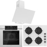 Ferre Fryart Artline QEP63CB - CS206-FA - D078-SA Beyaz 3'lü Ankastre Set