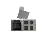 Ferre Fryart Artline Qep63cpr - Ss208 - D079-Sa 7 Prog. Dijital Turbo Ankastre Set - Gri