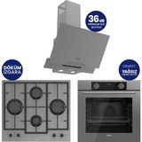 Ferre Fryart Chef Edition Gri 3'lü Ankastre Set XE63CPR-LN388-D065SA