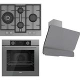 Ferre Fryart ED078 - XE63CPR -D082 3'lü Gri Ankastre Set