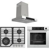 Ferre Fryart Lüks T Tipi 3'lü Ankastre Set ( XE64CB-NT026-D101 ) - Beyaz
