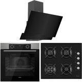 Ferre Fryart Plus Hava Fritözü Fonksiyonlu Ankastre Set İnox Renk A Enerji Sınıfı (X63-S 1140 WB-D063)