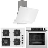 Ferre Fryart Sc Serisi Wok'lu Beyaz 3'Lü Ankastre Set ( Xe64cb-Sc406-D064)