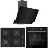 Ferre Fryart Sc Serisi Wok'lu Siyah 3'lü Ankastre Set ( XE63CS-SC405-D063 )