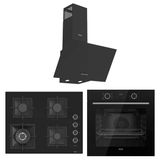 Ferre Fryart Sc Serisi Wok'lu Siyah 3'lü Ankastre Set ( XE63CS-SC405-D086 )