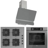 Ferre Fryart SC XE63CPR - SC208 - D082 Gri 3'lü Ankastre Set