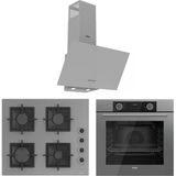 Ferre Fryart SC XE63CPR - SC208 - D088 Gri 3'lü Ankastre Set