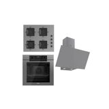 Ferre Fryart Serisi Gri Set (SS208 + QEP63CPR +D079 ) - Emaye Izgara