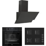 Ferre Fryart-Steam Serisi (QEP64CS SS205 Sfmm 600) Ankastre Set