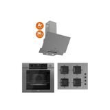 Ferre Fryart-Steam SERISI(QEP64CPR-SS208-D065) Ankastre Set