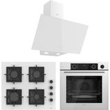 Ferre Fryart&Steamart Sc Serisi Beyaz 3'Lü Ankastre Set ( Xe64cb-Sc206-D078)