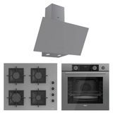 Ferre Fryart&Steamart Sc Serisi Gri 3'Lü Ankastre Set ( Xe64cpr-Sc208-D079)