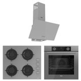 Ferre Grey Mila Fryart D088 - CS208 - XE63CPR 3'lü Ankastre Set