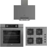 Ferre Gri Ankastre Set (D065-SA - SC208 Fa - XE63CPR Fryart Airfry )