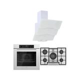 Ferre Icon Plus 75 Serisi 3lü Cam Ankastre Set (QBL63CB-ED036-BSPR600)