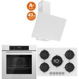 Ferre Icon Plus 75 Serisi 3lü Cam Ankastre Set (QBL63CB-RS036-D078-SA)