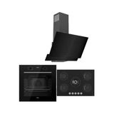 Ferre Icon Plus 75 Serisi 3lü Cam Ankastre Set (QBL63CS-RS035-D063)