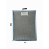 Ferre İle Uyumlu Davlumbaz 28X35,5 CM Arka Aralık 12,5 CM Aspiratör Filtresi