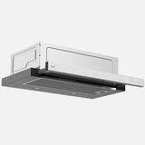 Ferre Inox 60 cm Sürgülü Aspiratör D038 300 m³/h Yoğun Emiş Gücü ile Şık Tasarım ve LED Aydınlatma