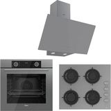 Ferre Luxury D079 - CS208 - XE63CPR Gri 3'lü Ankastre Set