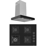 Ferre Mega Plus Serisi 2'li Cam Ankastre Set (D100-SC405/WFA)